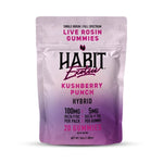 Habit | Gomitas Exotics Delta 9 THC Live Rosin 5 mg/pza | 2 o 20 piezas
