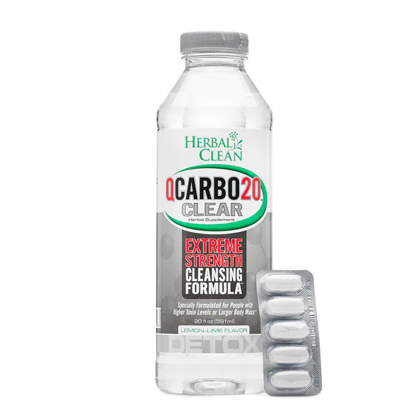 Herbal Clean | QCARBO20 Bebida de Limpieza Desintoxicante 591ml | 1 pieza
