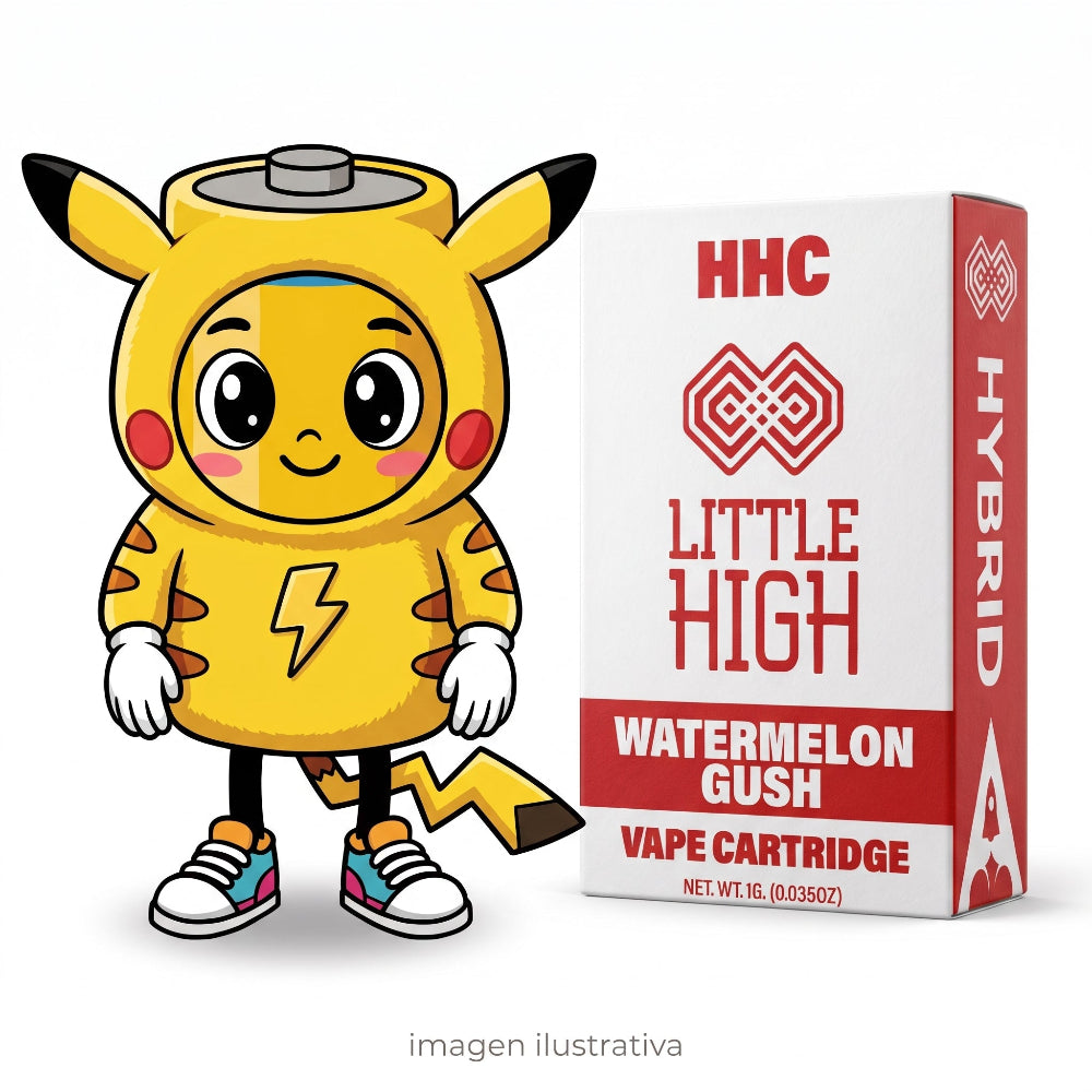 High Voltage | Little High Cartucho Desechable HHC 1000 mg (1 ml) + Bateria 510