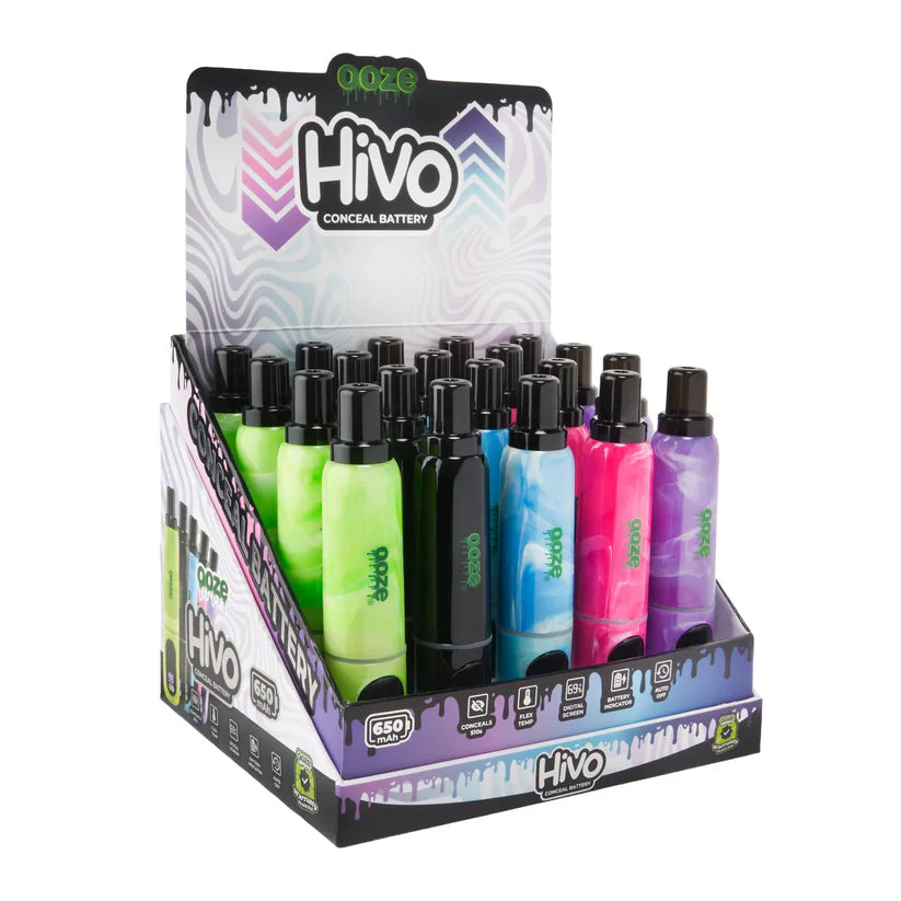 Ooze | Batería Hivo Assorted color para Cartucho de Wax 510 | 650 mAh