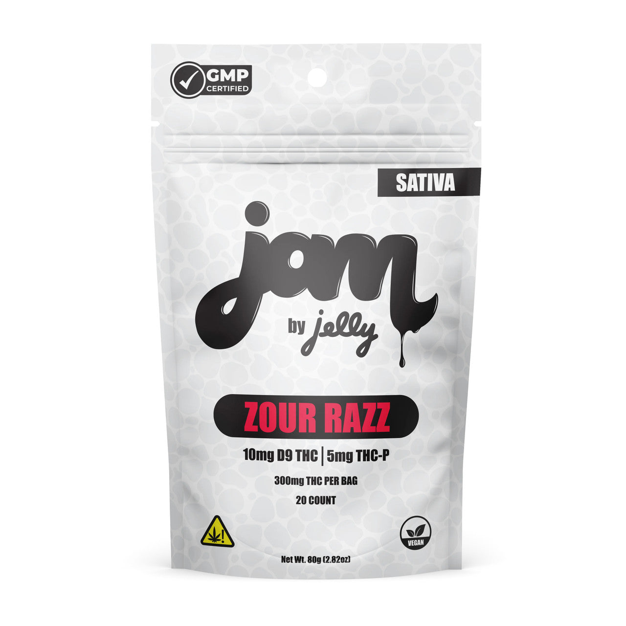Jelly | Jam by Jelly Delta 9 THC 10 mg/pza + THC-P 5 mg/pza | 20 piezas