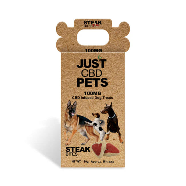 Just cbd | Premios para perro CBD 5.5 mg/pza | 9 o 18 piezas