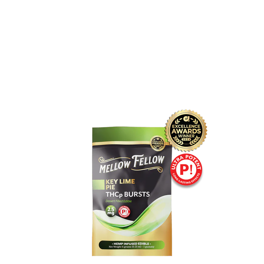 Mellow Fellow | Gomitas THC-P 2.5 mg/pza | 1 o 10 piezas