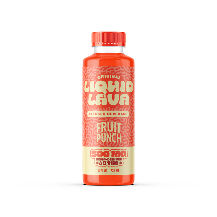 Liquid Lava | Bebida Infusionada Delta 9 THC 500 mg/pza | 237 ml | 1 pieza