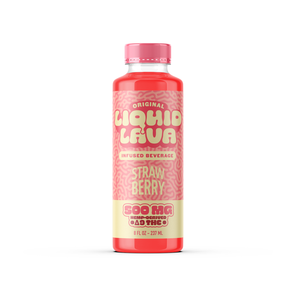 Liquid Lava | Bebida Infusionada Delta 9 THC 500 mg/pza | 237 ml | 1 pieza
