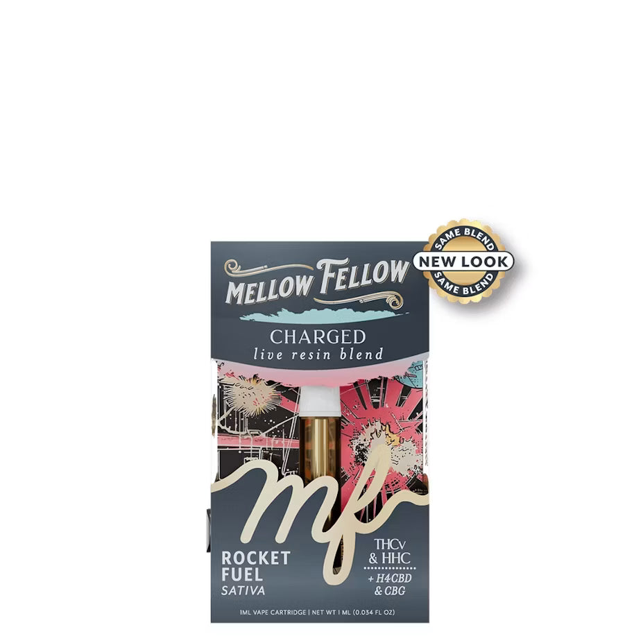 Mellow Fellow | Cartucho de Wax desechable Live Resin HHC + THCV + CBG 1000 mg | 1 ml