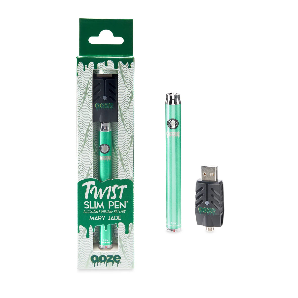 Ooze | Batería Slim Twist para Cartucho de Wax 510 | 320 mAh