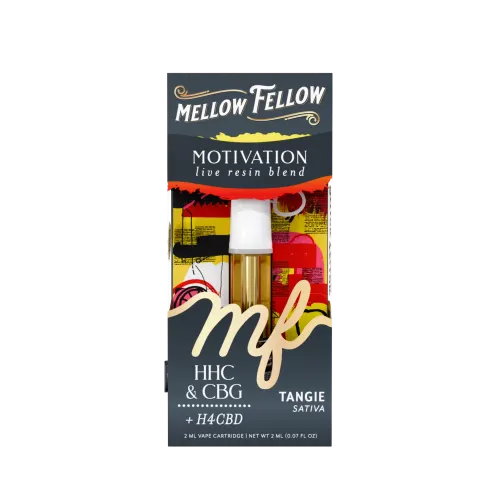 Mellow Fellow | Cartucho de Wax Live Resin HHC + CBG + H4CBD 1792 mg | 2 ml