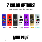 Smyle | Batería Mini Plug para Cartucho de Wax | 450 mAh