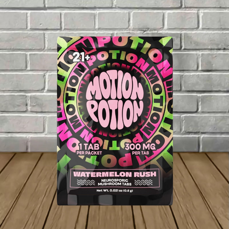 Motion Potion | Tabletas Hongos Nootropicas 300mg/pza | 1 Pieza