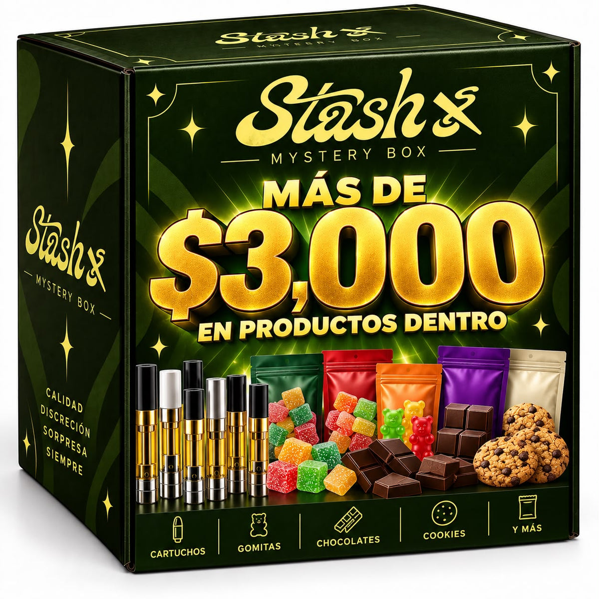 🎁 StashX Mystery Box + Cupón de Envío Gratis |1 pieza
