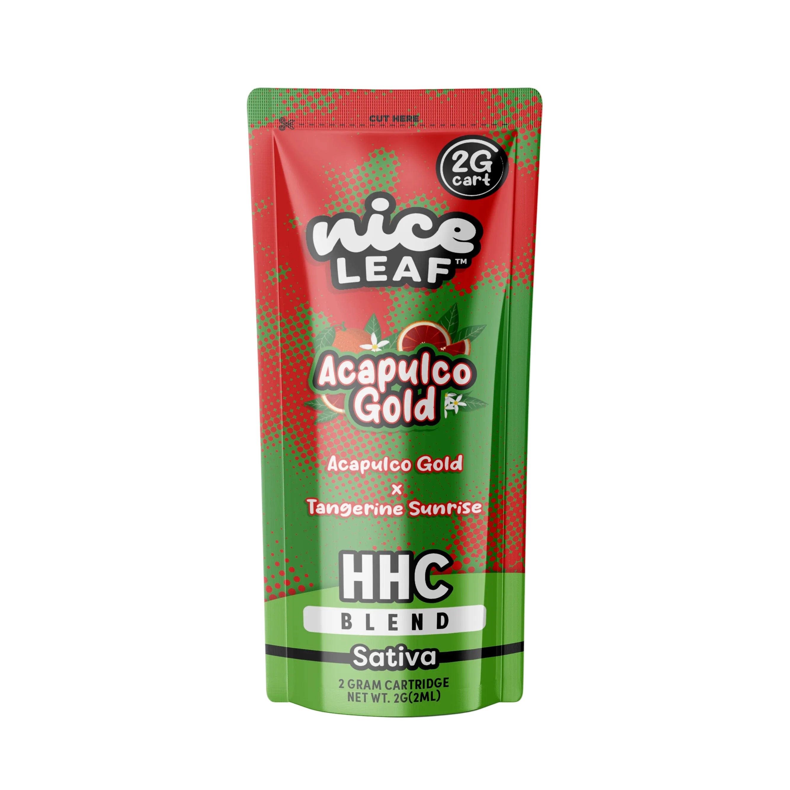 Nice Leaf | Cartucho de Wax Desechable HHC 2000 mg | 2 ml
