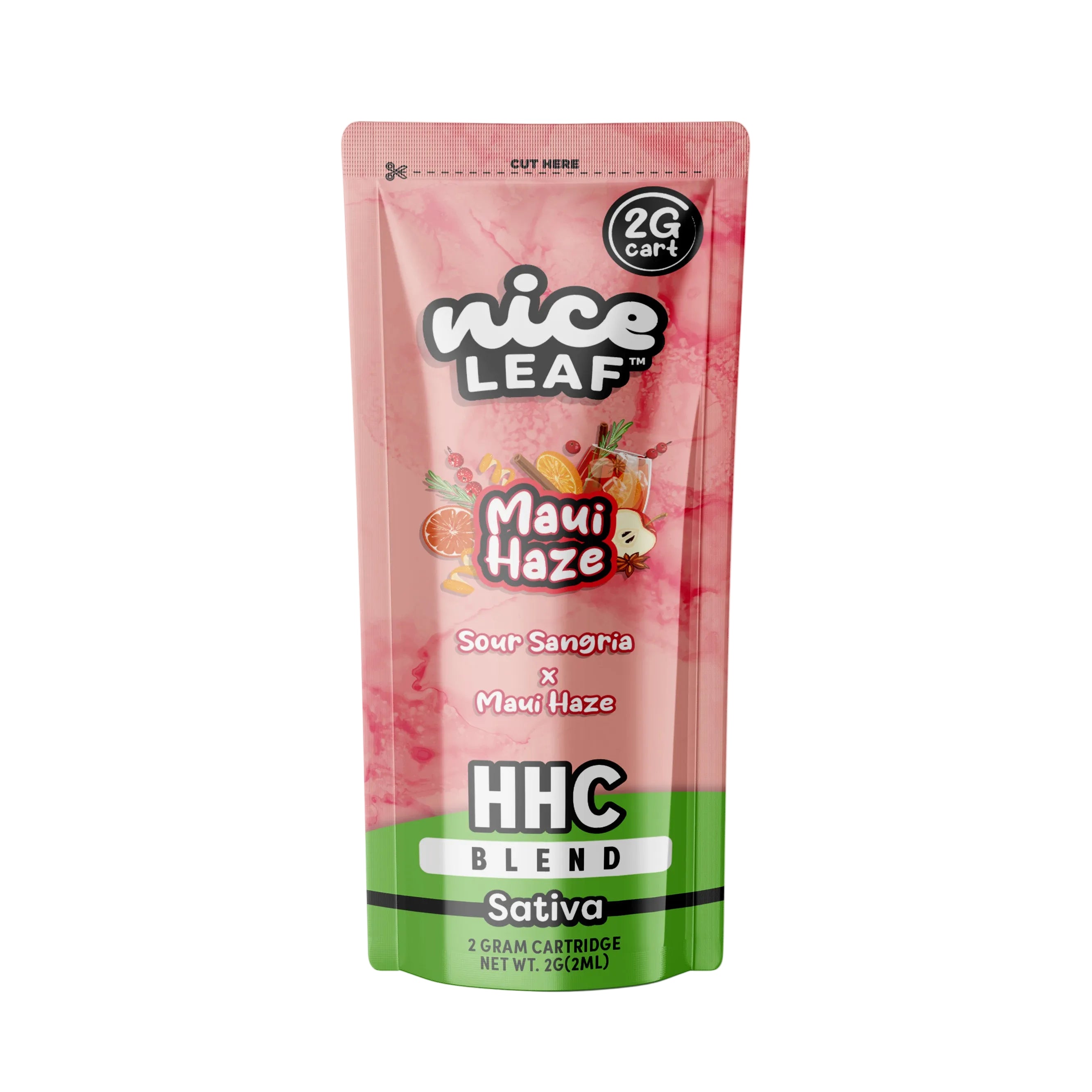 Nice Leaf | Cartucho de Wax Desechable HHC 2000 mg | 2 ml