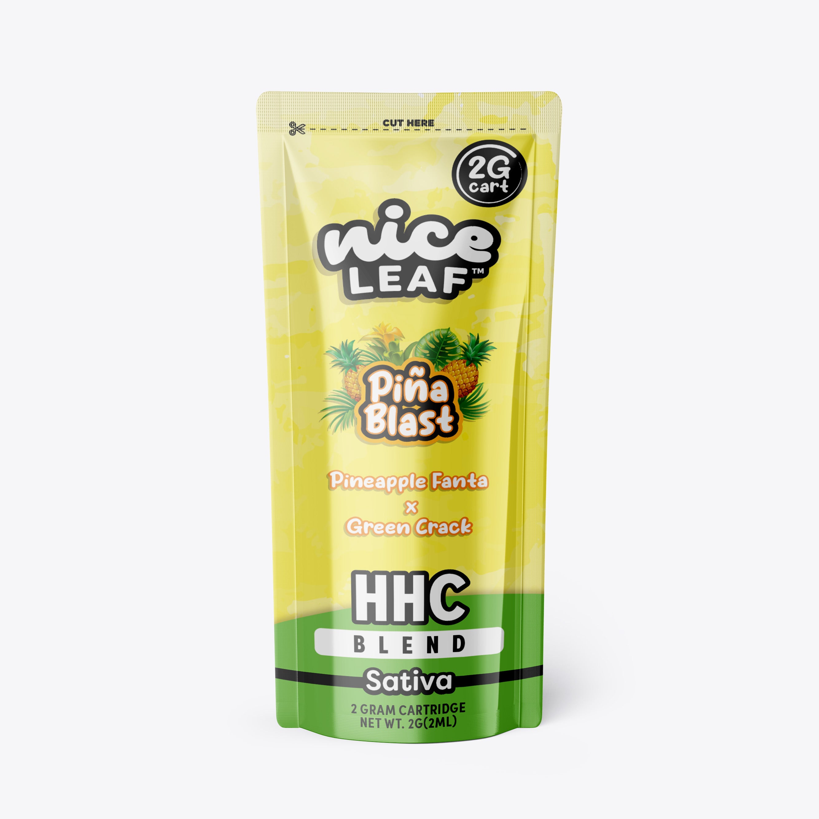 Nice Leaf | Cartucho de Wax Desechable HHC 2000 mg | 2 ml