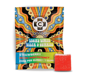 Canna Aid | Gomitas de fresa Delta 9 THC 25 mg/pza | 1 pieza