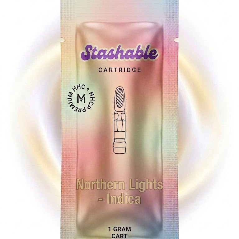 Stashable | Cartucho de Wax Live Shatter HHC + HHC-P 1000 mg | 1 ml | ULTRA POTENTE 🆕