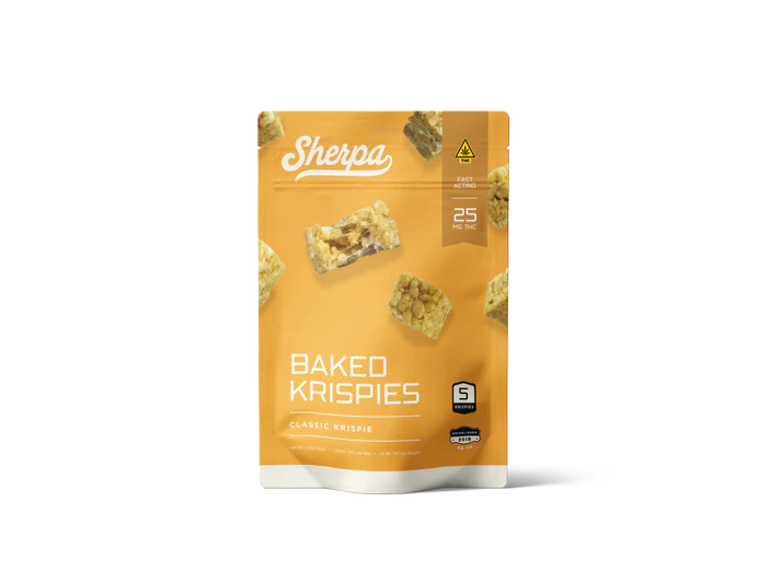 Sherpa | Baked Kriespies THC 25 mg/pza | 5 piezas