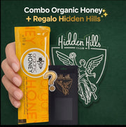 Organic Honey | Miel de Mejora Intimidad 10 g + REGALO HIDDEN HILLS W.A.X Sorpresa 2gr (Envío solo CDMX & Z. Metro)