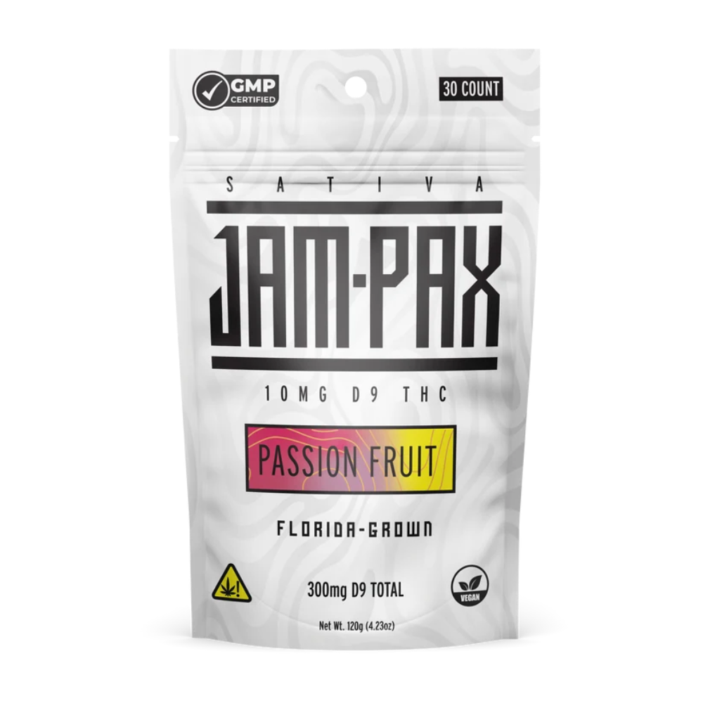 JAM-PAX | Gomitas Delta 9 THC 30 mg/pza | 30 piezas