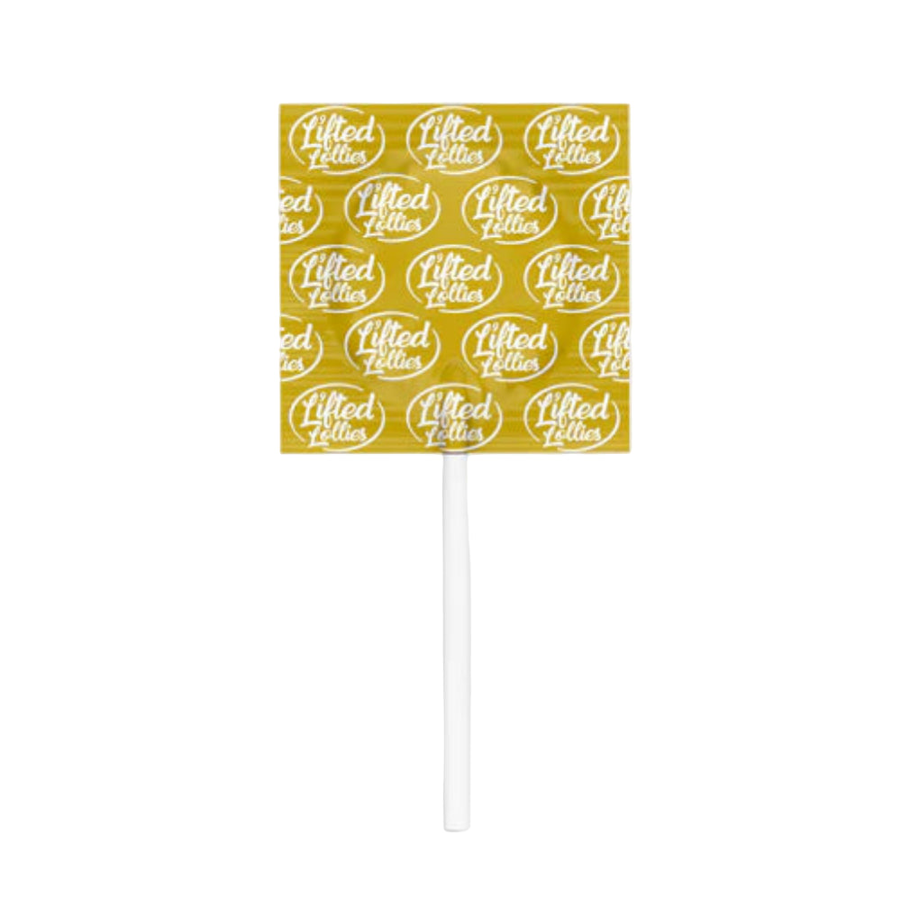 Lifted Lollies | Paleta de caramelo Delta 9 THC 20 mg/pza + 10 mg CBD E. Completo | 1 o 5 piezas