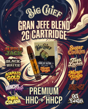 Big Chief | Gran Jefe Blend Cartucho de HHC + HHCP 2 g | 2 ml