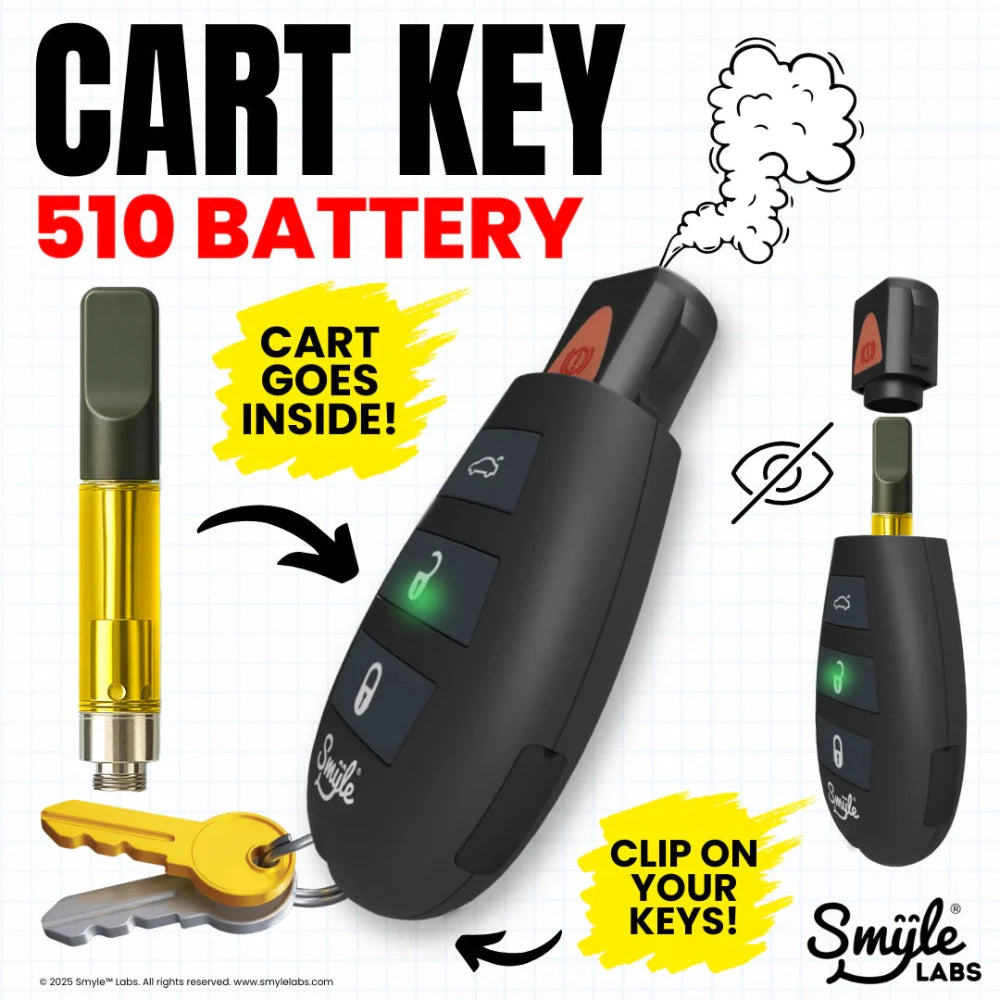 Smyle | Batería para Cartucho de Wax 510 Penjamin Car Key | 1 pieza