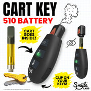 Smyle | Batería para Cartucho de 🍯 510 Penjamin Car Key | 1 pieza