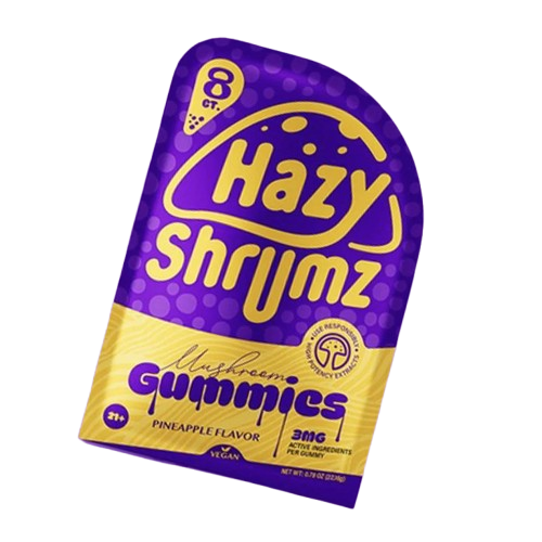 Hazy Shrumz | Gomitas Nootropicos 3 mg/pza | 8 piezas