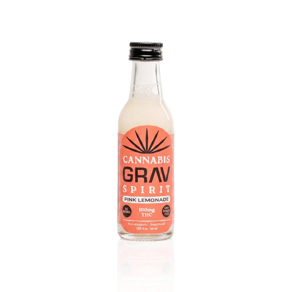 Grav | Bebida Cannabis Spirit Delta 9 THC 100 mg/pza | 50 ml