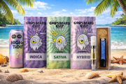 God's Beard Pack | Cartuchos God's 2gr HHC+HHCP + Bateria (510mah) + Bebida High Tide 355ml