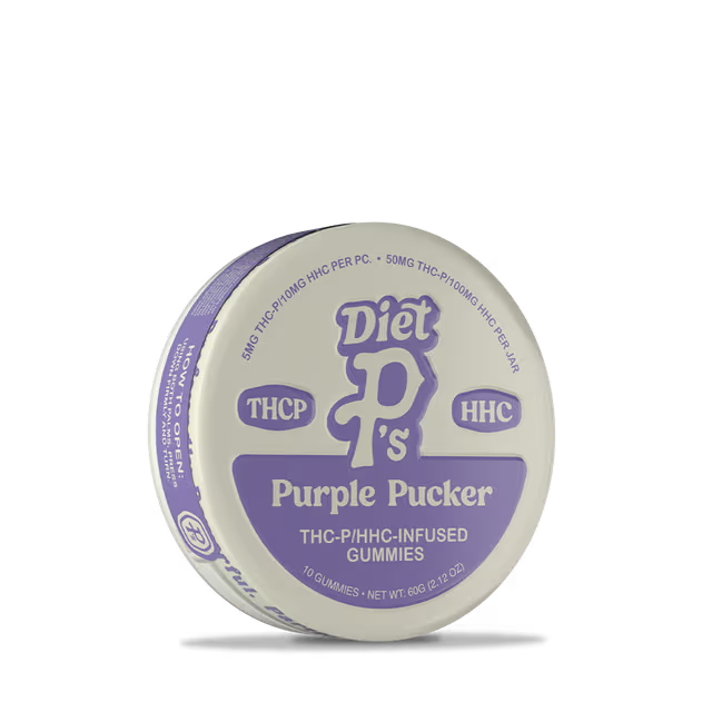 Perfectly Pure | Gomitas Diet P THC-P 5 mg/pza + HHC 10 mg/pza | 10 piezas