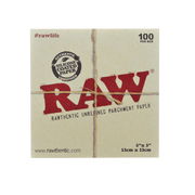 RAW | 100 Parchment Squares | 1 Pieza