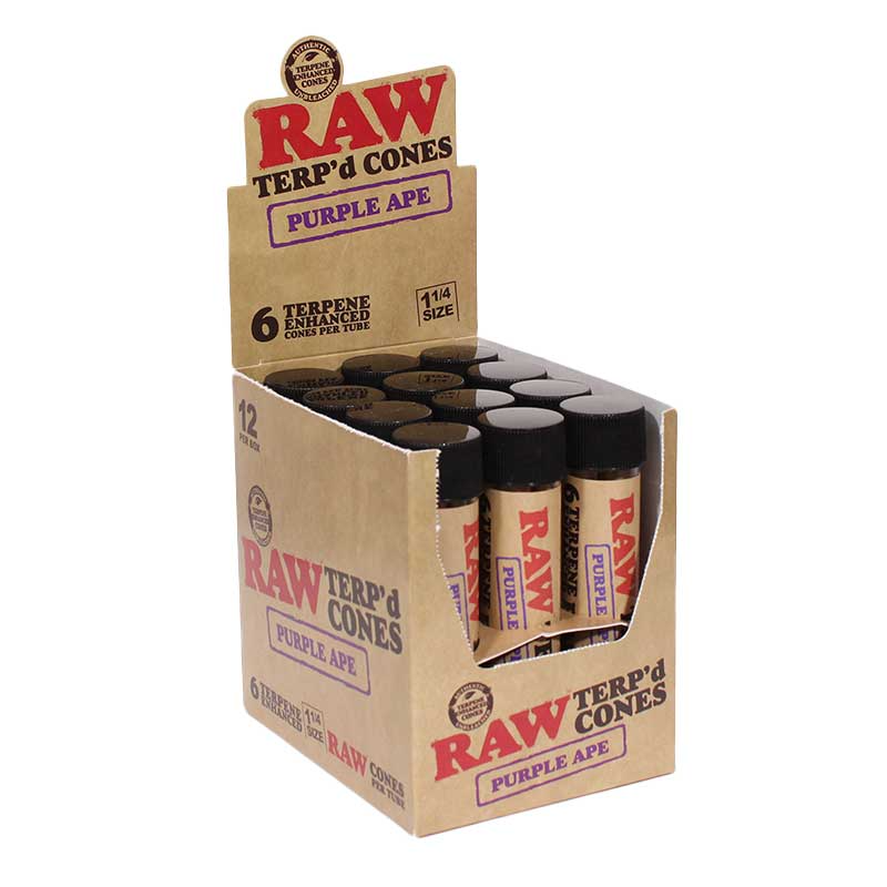 RAW | Rocket Booster Cones Terps + Herbal Rhodiola | 1 pieza