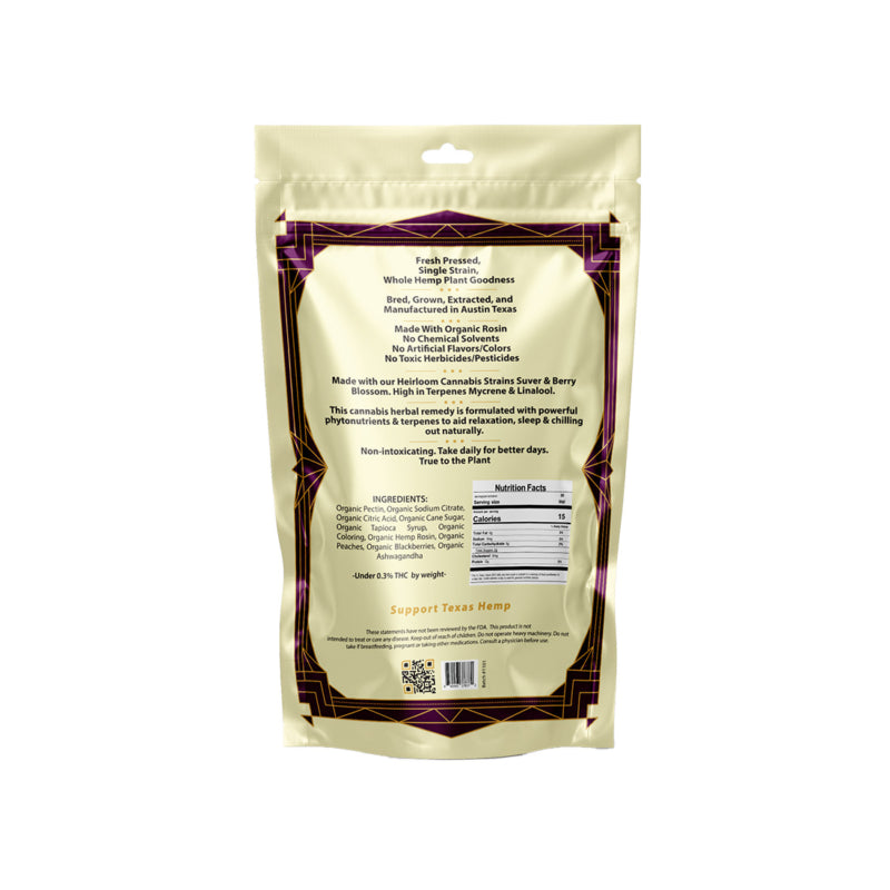Sweet Sensi | Gomitas Relax CBD 10 mg/pza + Delta 9 THC 1 mg/pza| 10 o 30 piezas