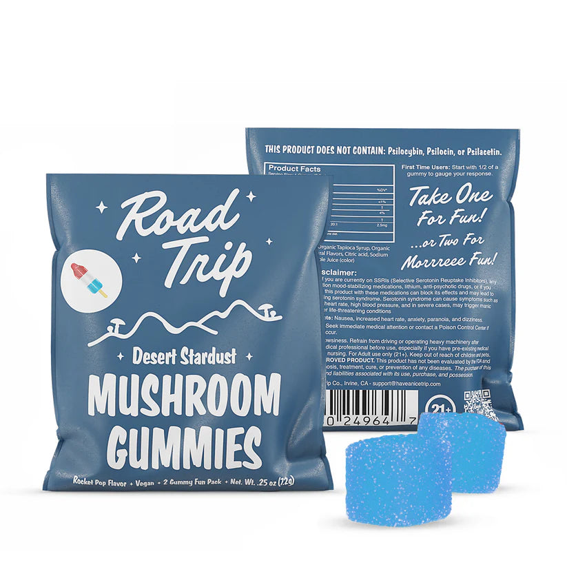 Road Trip | Gomitas Nootropicos + Melena de león | 2 piezas