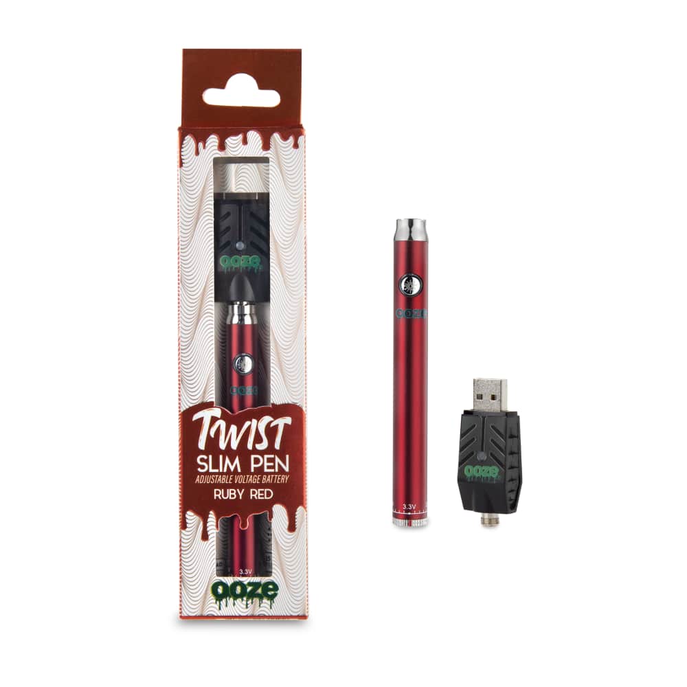 Ooze | Batería Slim Twist para Cartucho de Wax 510 | 320 mAh