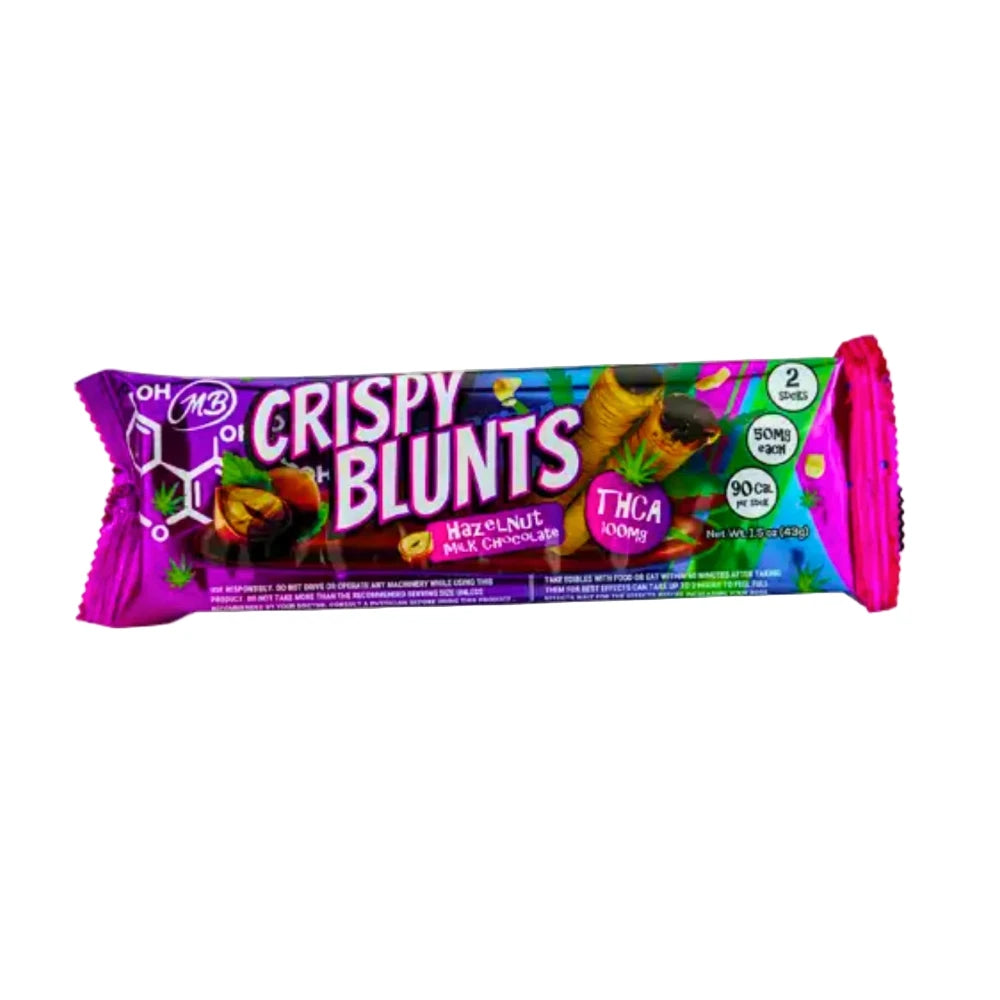 Crispy Blunts | Galletas THC-A 50 mg/pza | 2 piezas