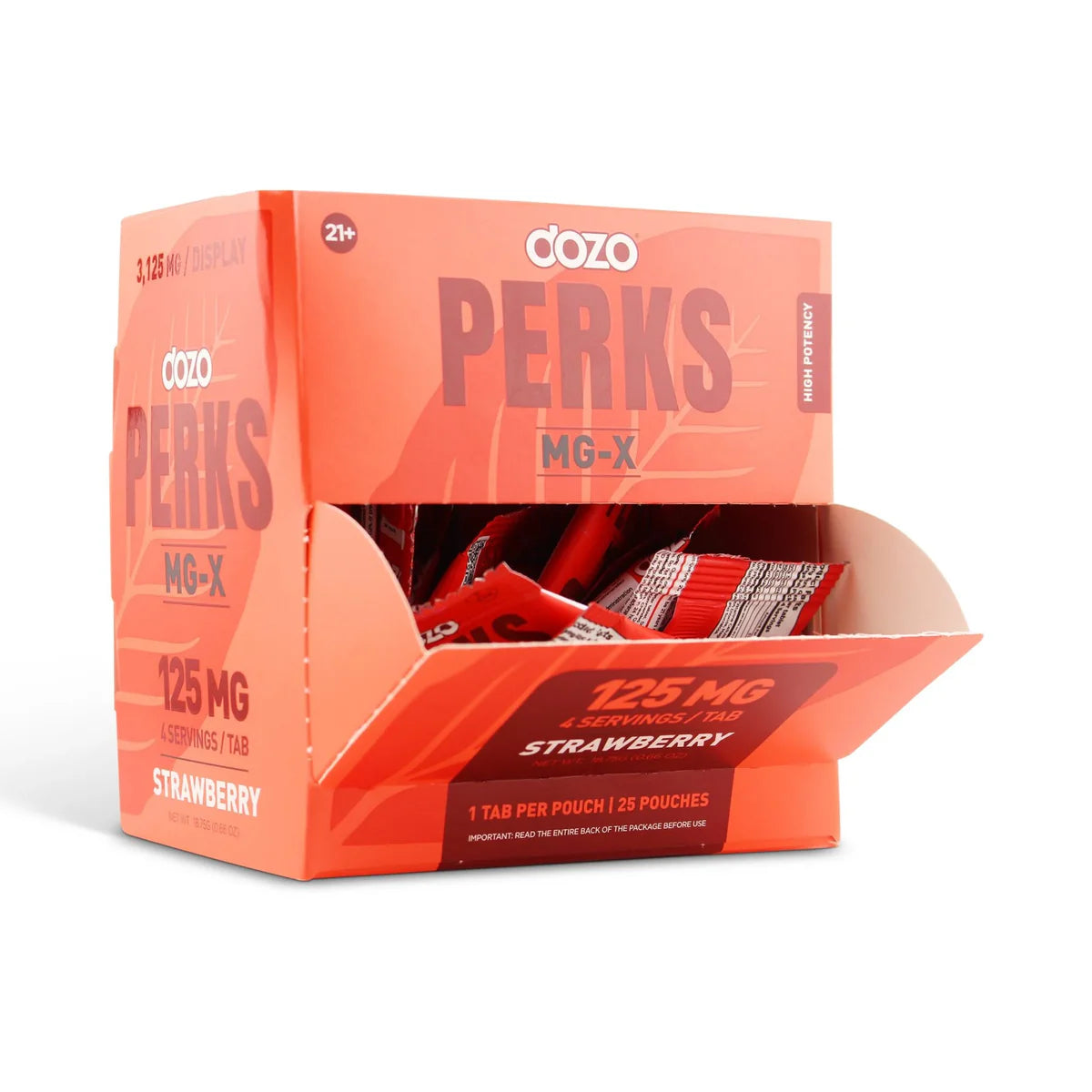 Dozo | Perks Tabletas 7-Hidroximitraginina 125 mg/pza | 1 pieza