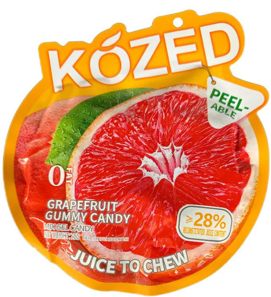 Kozed | Gomitas Pelables Sin THC | 30 piezas