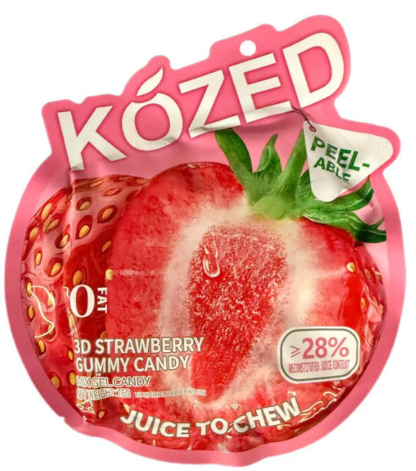 Kozed | Gomitas Pelables Sin THC | 75gr