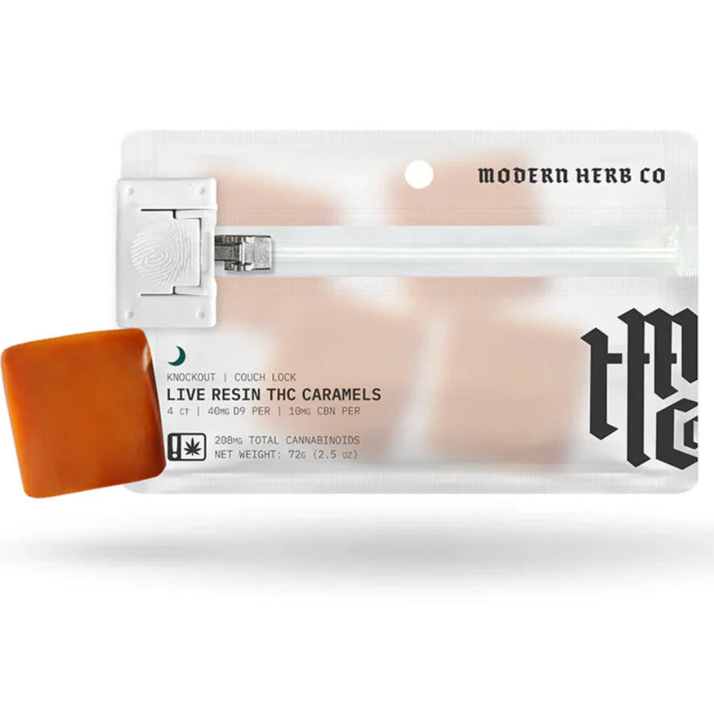 Modern Herb Co | Caramelos Salados Delta 9 THC 40 mg/pza | 1 ó 4 piezas