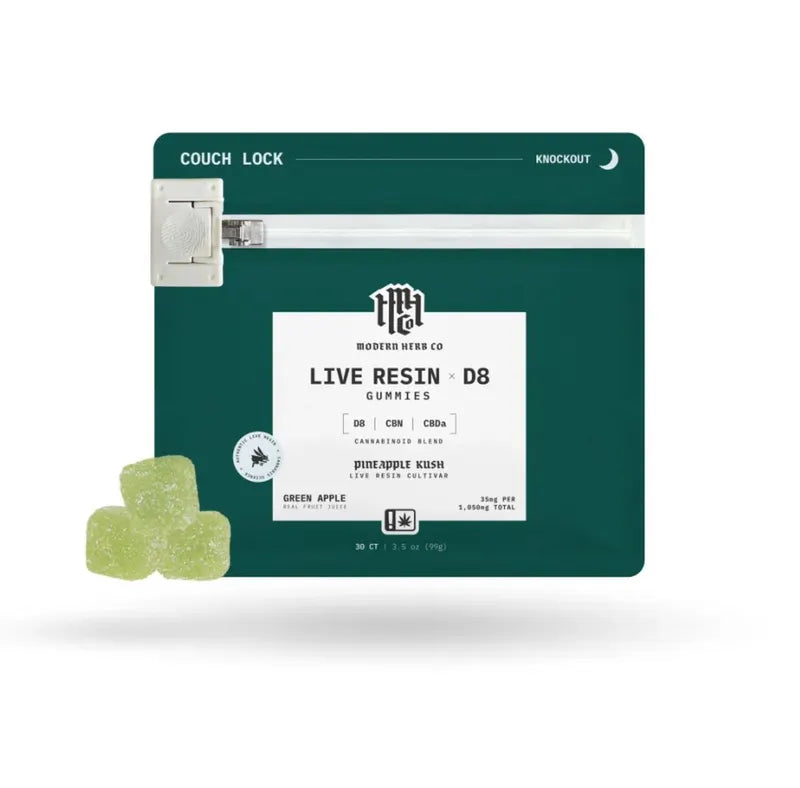 Modern Herb Co | Gomitas Delta 8 THC 25 mg/pza + CBN 10 mg/pza + CBD 5 mg | 30 piezas