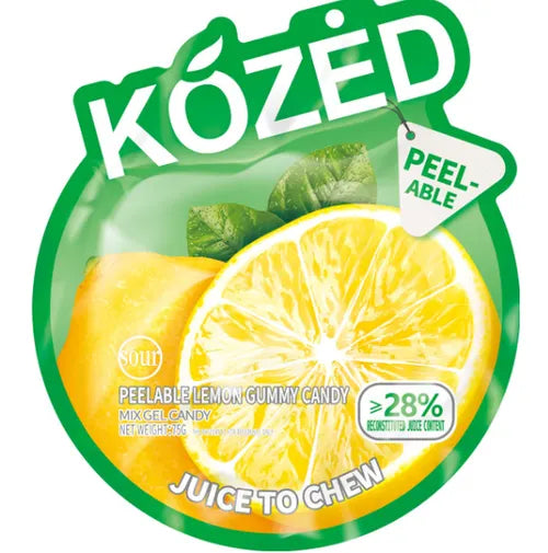 Kozed | Gomitas Pelables Sin THC | 75gr