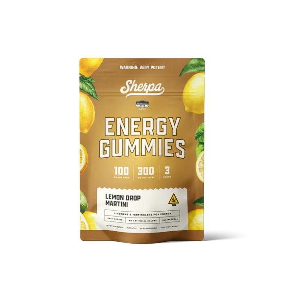 Sherpa | Gomitas THC 100 mg/pza | 1 o 3 piezas