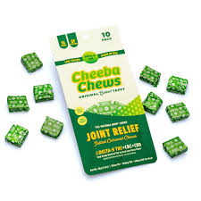 Cheeba Chews | Caramelo Joint Relief THC 5 mg/pza + CBD 6 mg/pza + CBC 10 mg/pza | 20 unidades