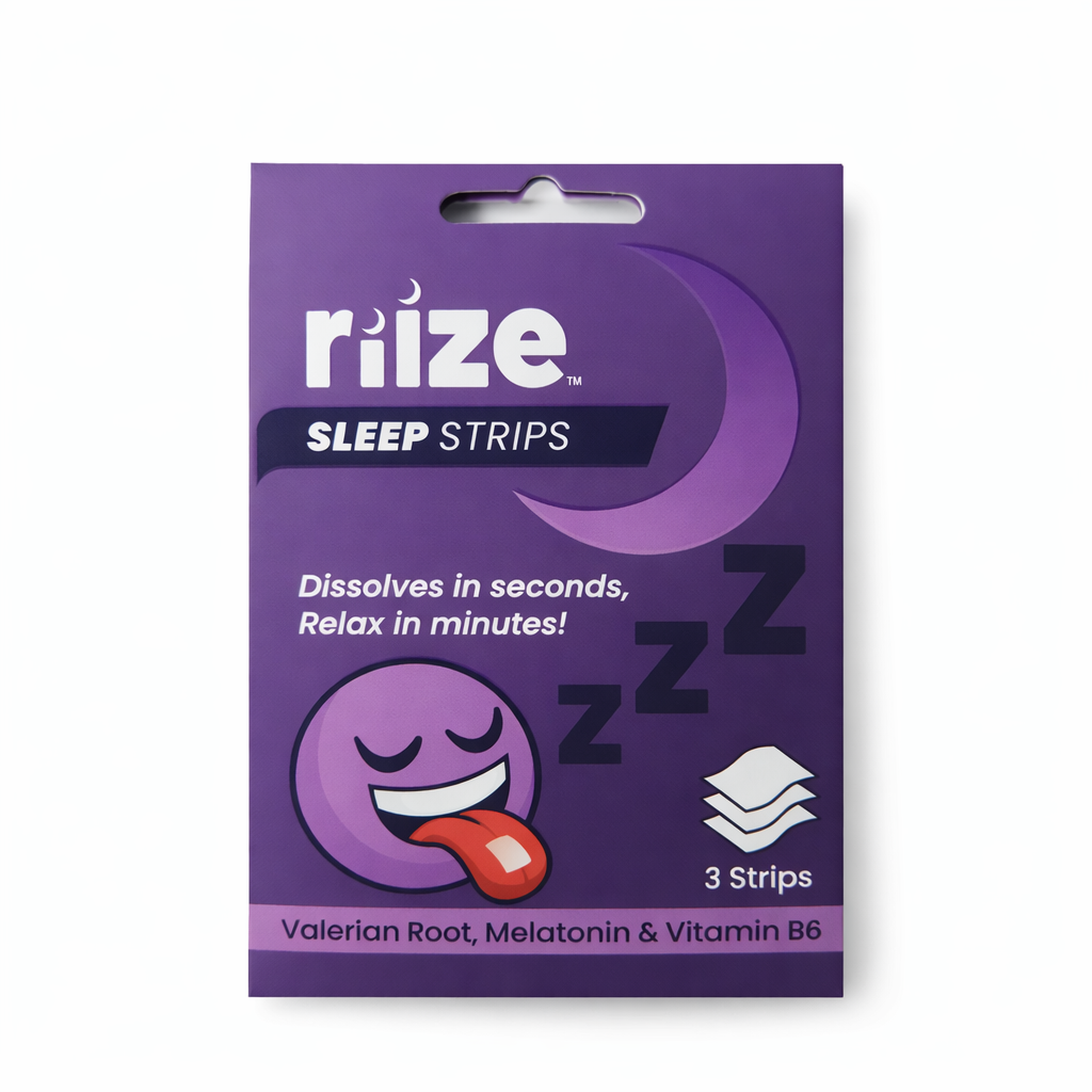 Riize | Sleep Strips Melatonina 5 mg + Valeriana 15 mg | 1 pieza
