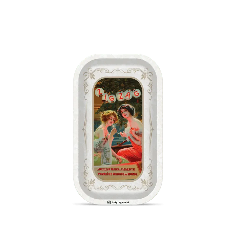 Zig-Zag | Charola para Forjar de Estaño | 27 cm