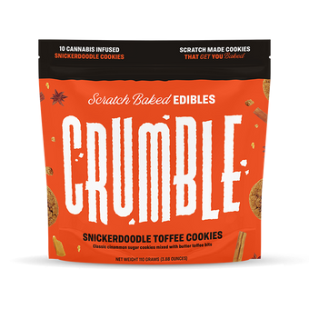 Crumble | Galletas-Brownies Delta 9 THC 10 mg/pza | 10 piezas