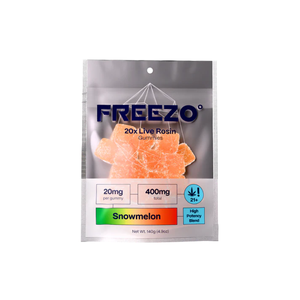 Freezo |  Gomitas Delta 9 THC 20 mg/pieza | 20 piezas