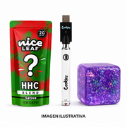 Stress Free Kit | Squeezy Toy + Cartucho de Wax Desechable HHC 2000 mg + Bateria  510 | 900 mAh